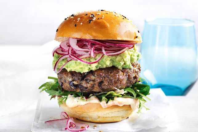 Mexican Beef Burger
