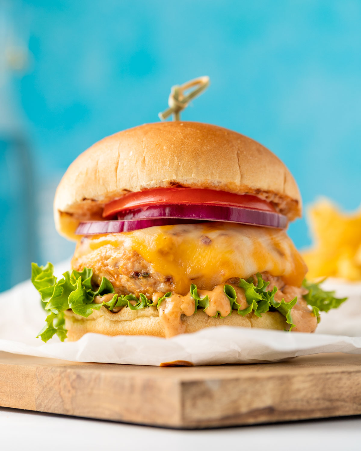 Chicken Cheeseburger